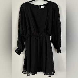 Urban Outfitters Lumiere Tunic Black Dress. New with tag in perfect condition